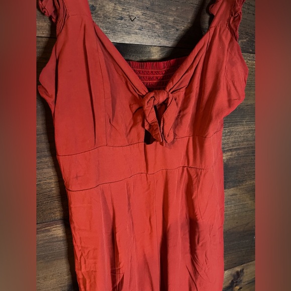 Pasadena Jumpsuit in Redwood Red LSPACE - Picture 6 of 9